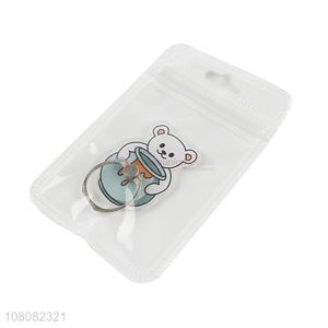 Cute design cartoon acrylic cellphone ring stand holder