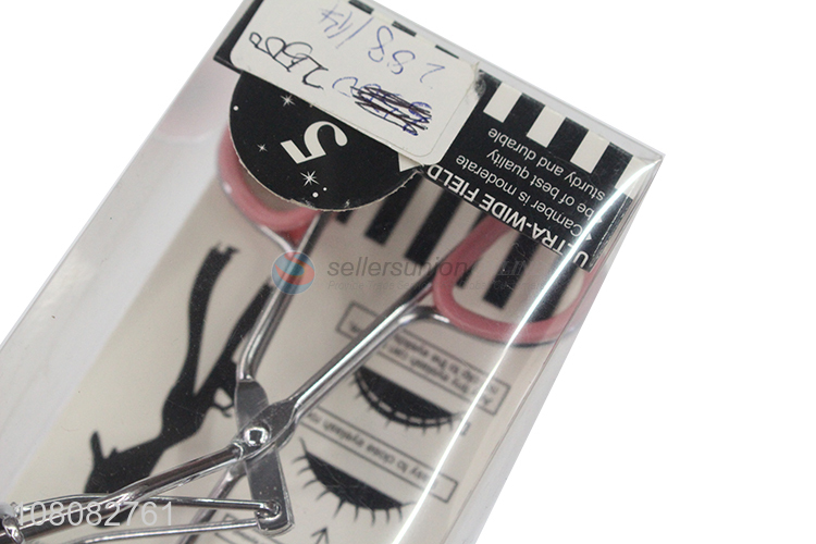 Factory price portable girls makeup tools eyelash curler