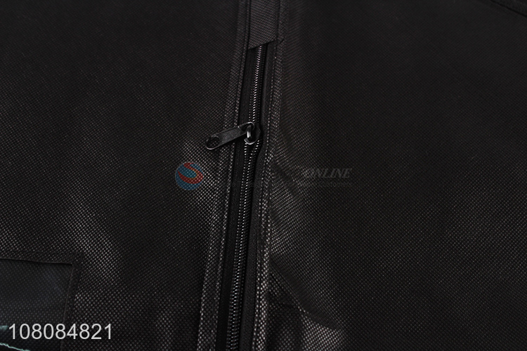 High quality black clothing dust bag storage bag for sale