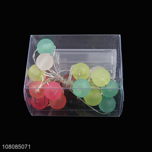 Good quality 10-count waterproof led ball string light outdoor tree light