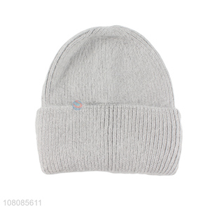 New arrival thicken warm knitted hat ladies beanies