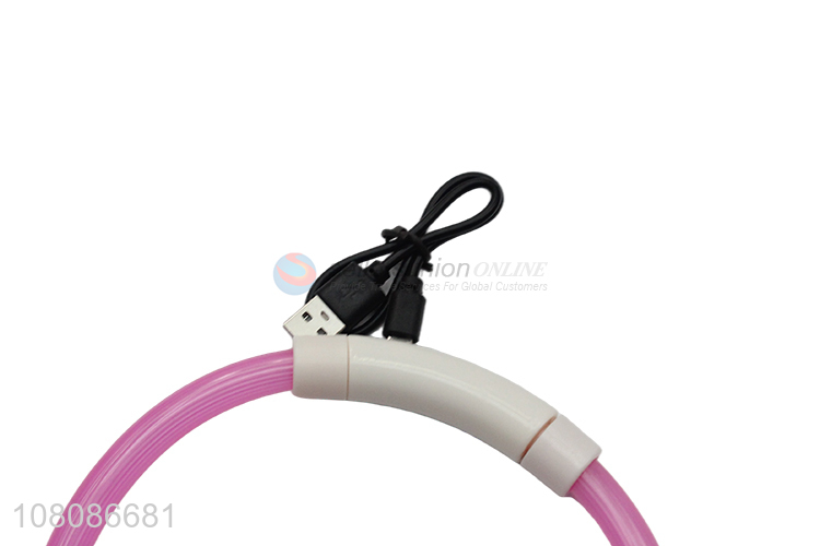 Latest products durable pvc pet collars for outdoor