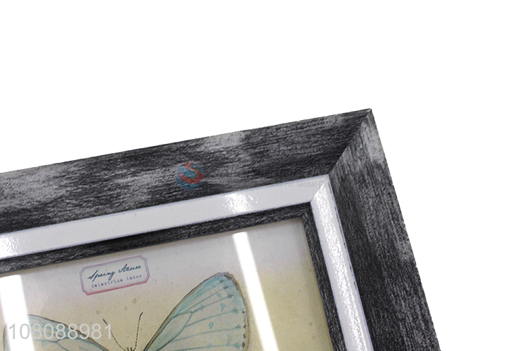 Imitation Wood Grain Plastic Photo Frame Picture Frame