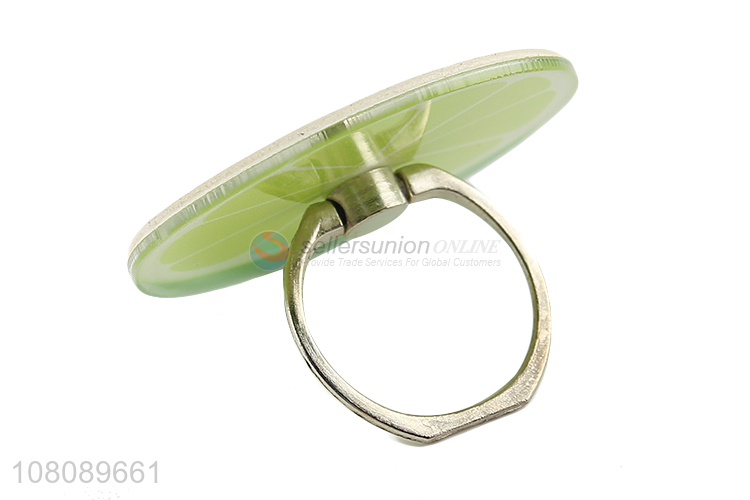 Factory wholesale lemon phone holder with metal ring buckle