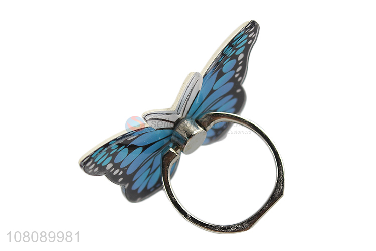 Yiwu direct sale butterfly phone ring holder phone bracket