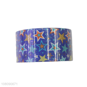 Yiwu factory star pattern decorative adhesive <em>tape</em> for <em>packing</em>