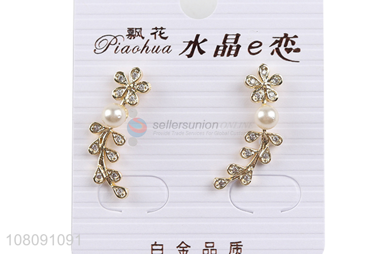 Wholesale Exquisite Stud Earrings Fashion Ladies Earring