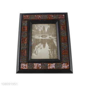 Hot selling wood tabletop picture frame standing photo frame