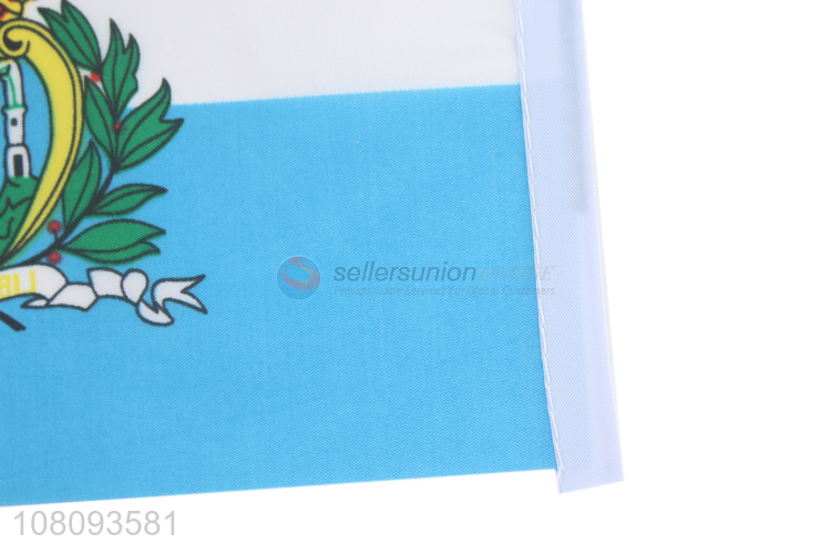 Yiwu wholesale San Marino hand flag match flag