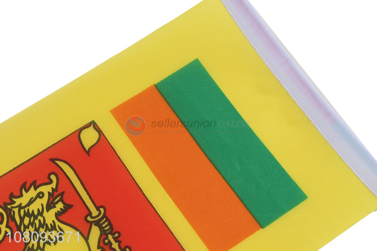 Factory wholesale Sri Lanka flag for party decoration