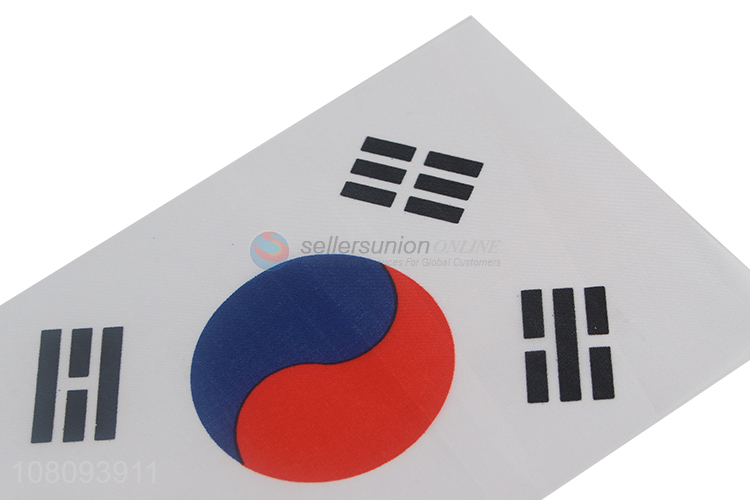 Low price Korea hand waving flag car flag wholesale