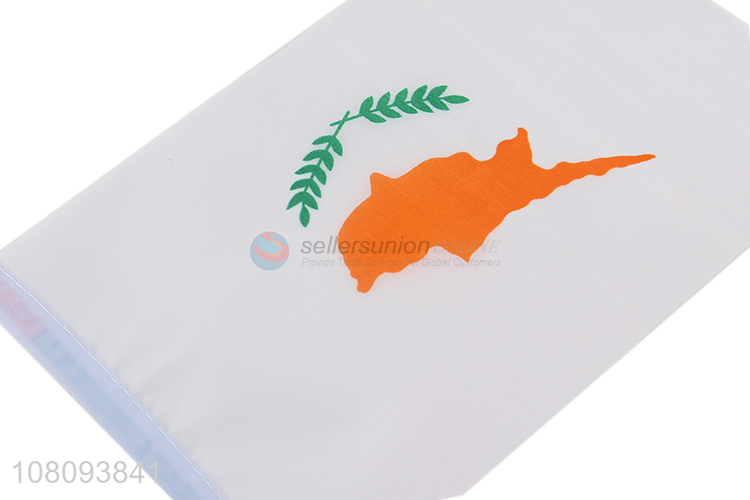 High quality Cyprus country flags for indoor decoration