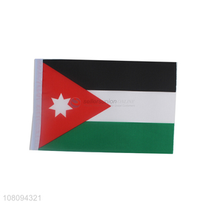 Good wholesale price polyester country flags with top quality