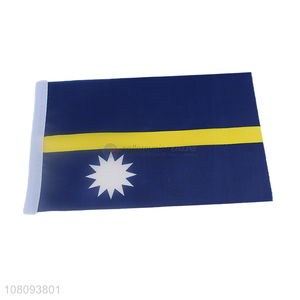 Hot products Nauru national flags for decoration