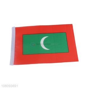 Factory wholesale Maldives flag polyester flag