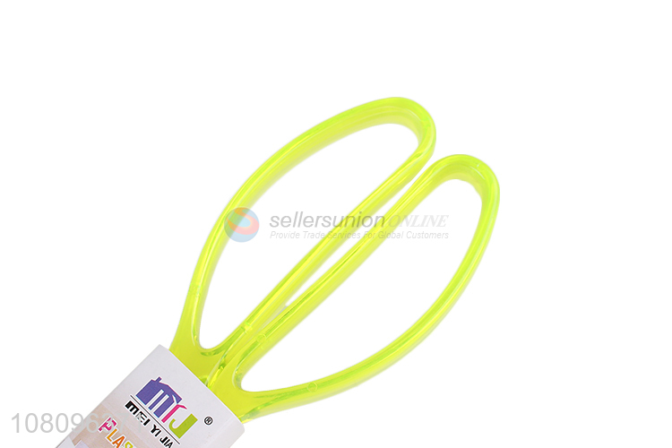 High quality green plastic salad tongs for sale