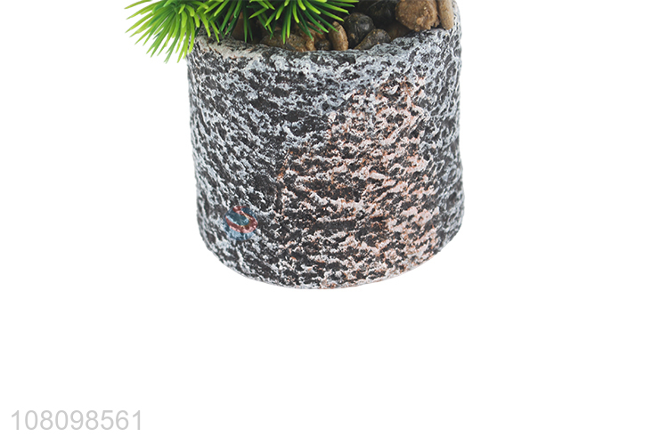 High Quality Simulation Flower Pot Desktop Simulation Bonsai