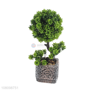 Best Quality Decorative Artificial Bonsai Simulation Potted Plant