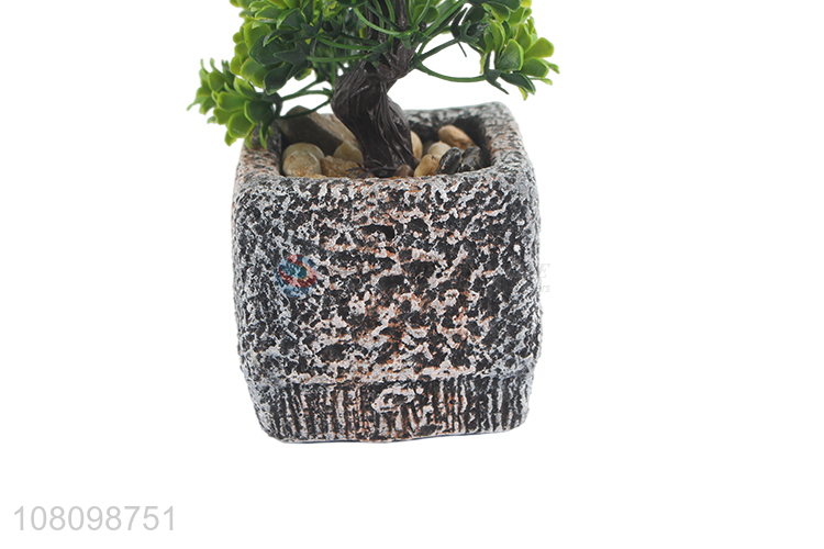 Best Quality Decorative Artificial Bonsai Simulation Potted Plant