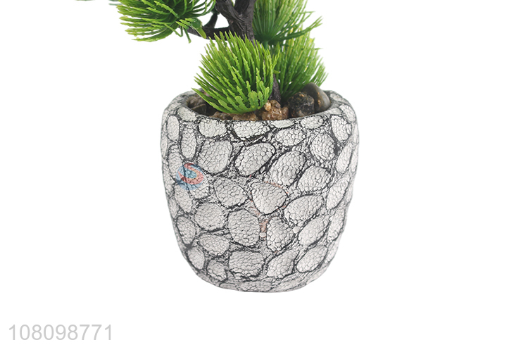 High Quality Artificial Bonsai Simulation Potted Landscape