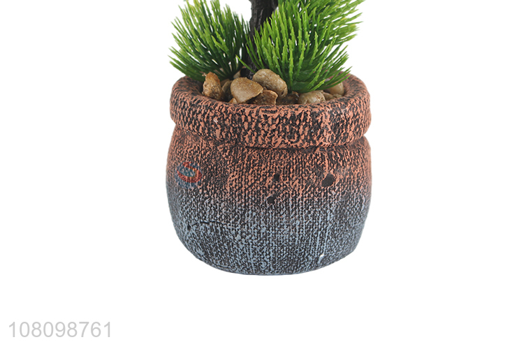 Cheap Price Simulation Potted Plant Decorative Artificial Tree