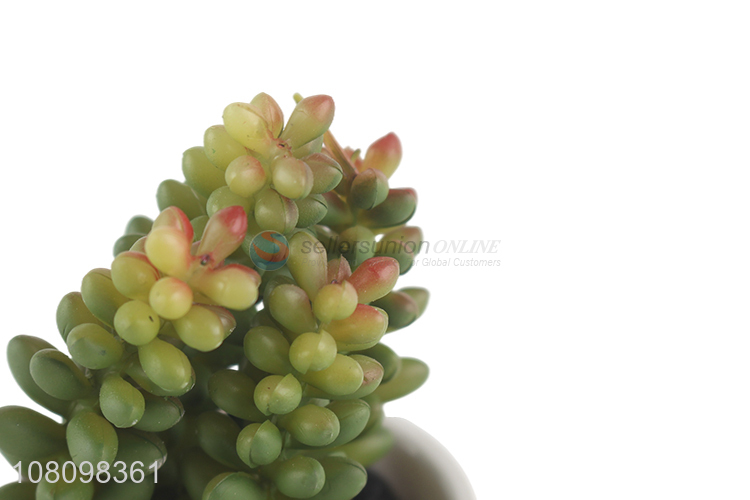 Popular Plastic Artificial Plant Simulation Potted Plant Wholesale