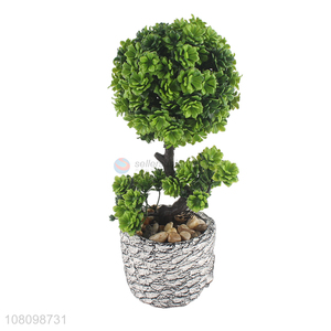 Wholesale Artificia Bonsai Decorative Simulation Potted Plant