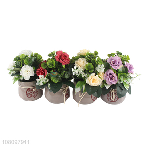 Hot Products Artificial Flower Decorative Simulation Potted Plant