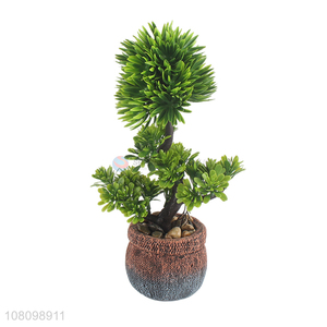 Best Sale Simulation Potted Plant Fashion Decorative Bonsai