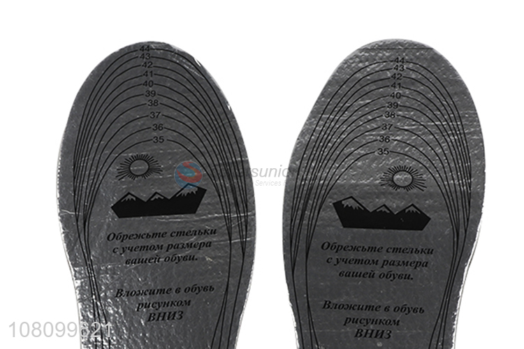 Hot selling winter aluminium foil felt insoles for men and women