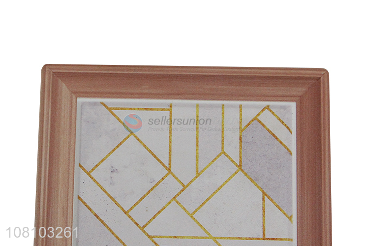 New arrival imitation marble placemat dinning table accessories