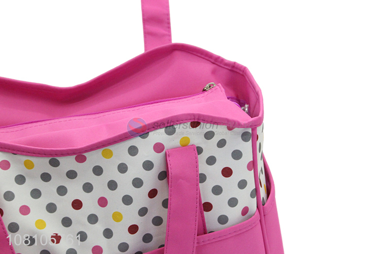 Portable Mummy Bag Baby Diaper Bag Tote Bag