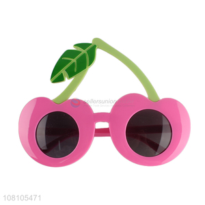 New product cherry shape party glasses hawaiian style sunglassess