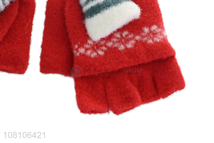 Good quality fleece lined gloves ladies christmas gloves