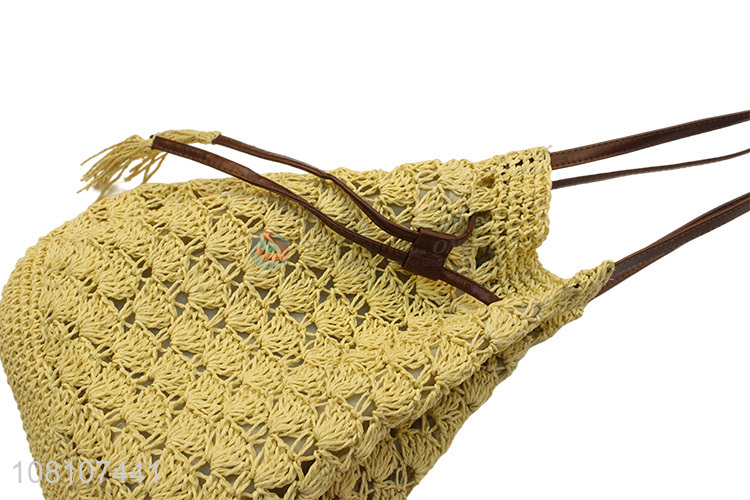 New Arrival Ladies Shoulder Bag Custom Straw Bag