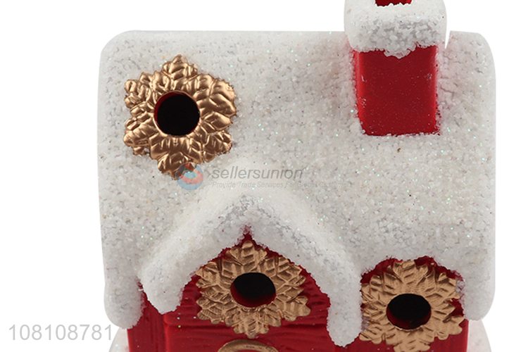 Factory direct sale ceramic house christmas party decorations