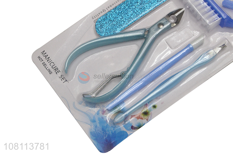 China factory women portable beauty manicure set