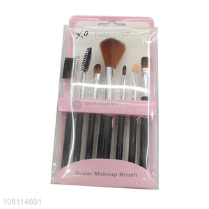 Best quality reusable portable makeup brush set for girls