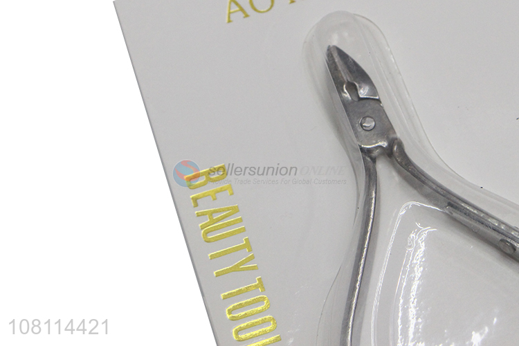 High quality reusable nail cuticle nipper for sale