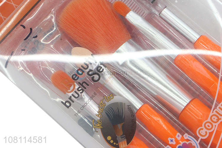 Top quality reusable women makeup brush cosmetic for sale