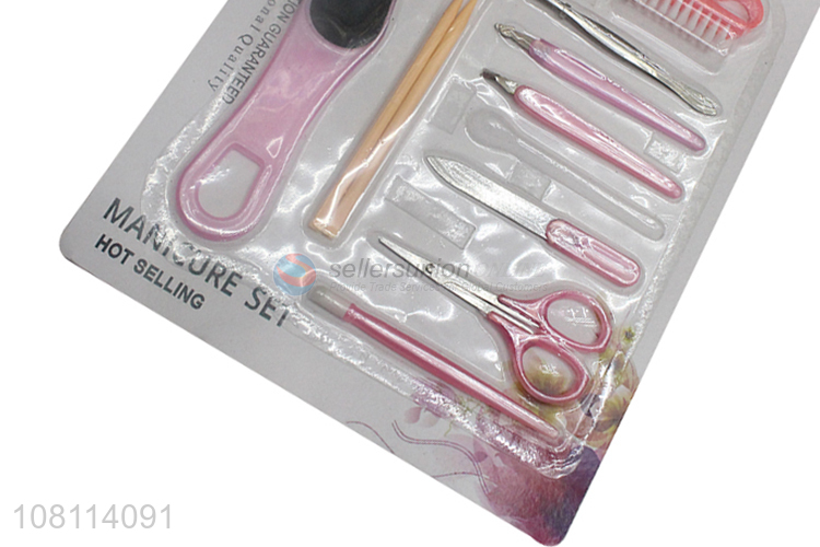 Factory price men women nail manicure set with top quality