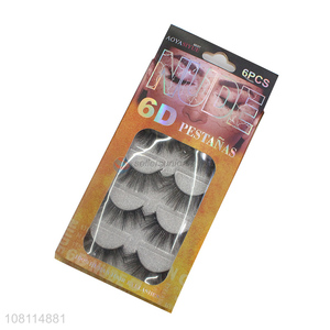 Best price fashion women cosmetic natural false eyelashes