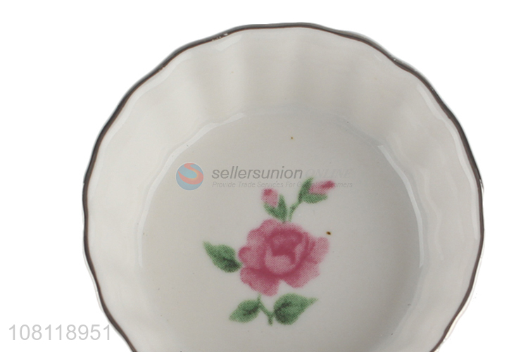 Hot selling delicate household ceramic bowl for tableware