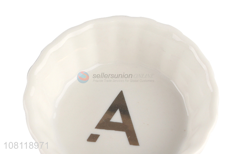 China product white ceramic bowl household tableware for sale