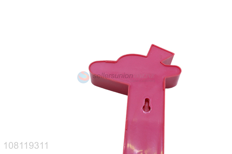 New arrival pink cute giraffe home plastic decoration light