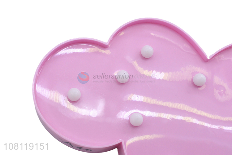 New arrival pink cute cloud light household plastic ornaments