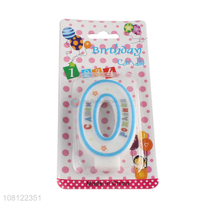 China wholesale eco-friendly number birthday candle for cake