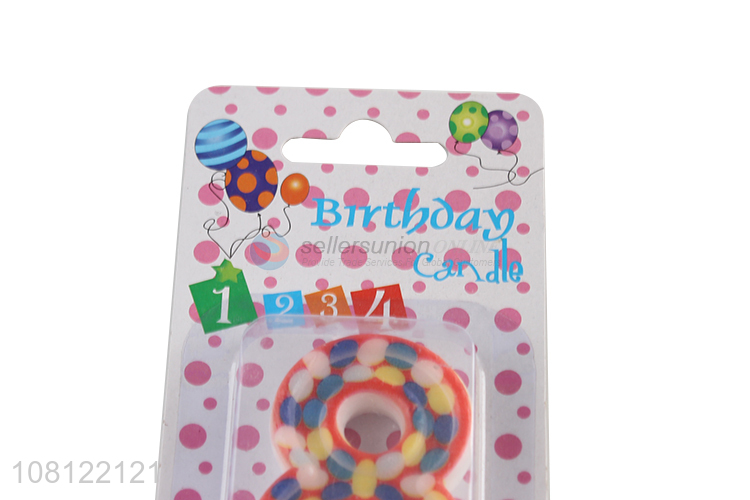 Top selling cake decoration birthday party number candle