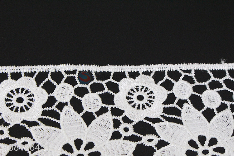 Hot products fashionable polyester lace trim for clothing