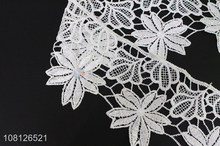 Best quality creative embroidery lace fabric lace trim for sale